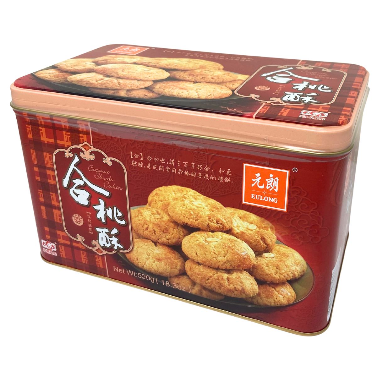 Eulong ココナッツフレーククッキー 520g