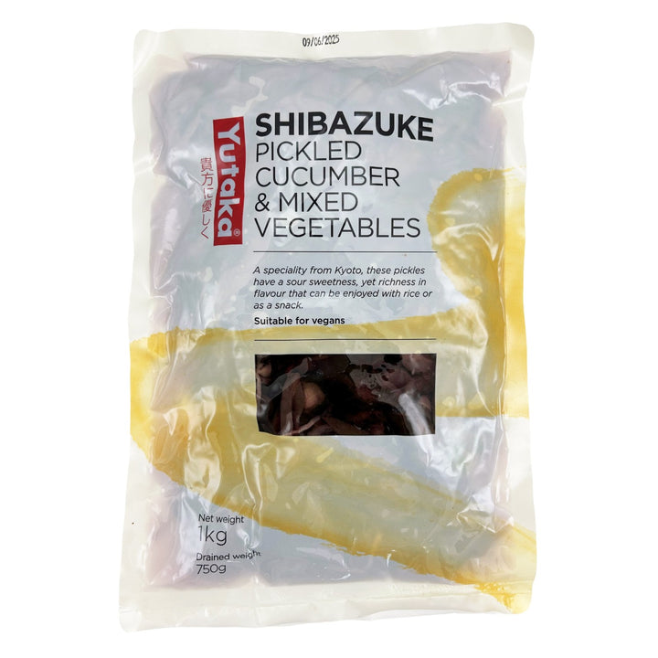 Yutaka しば漬け きゅうりとミックスベジタブル 1kg　＊賞味期限：2026年12月2日
