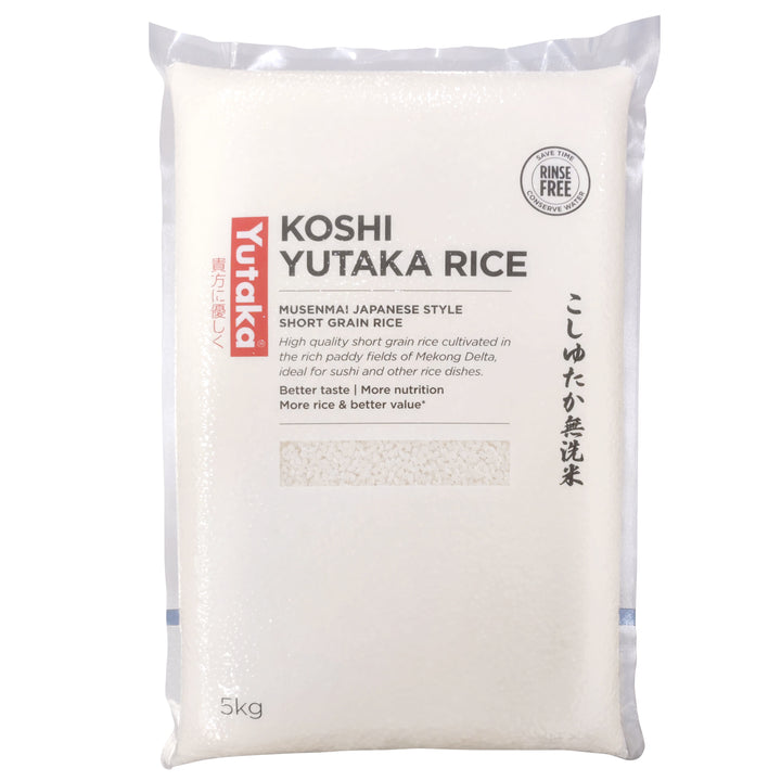 Koshi Yutaka Musenmai Rinse Free Standard Rice 5kg