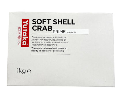 Yutaka Soft Shell Crabs Prime 1kg (14 Pieces)