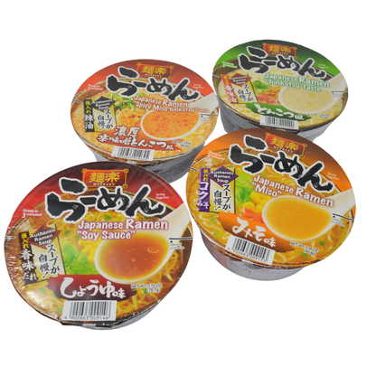 Hikari Menraku Cup Ramen Shoyu 76.6g  *Best Before Date: 15/12/2026