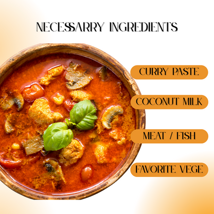 コック レッドカレーペースト 400g（8食分）