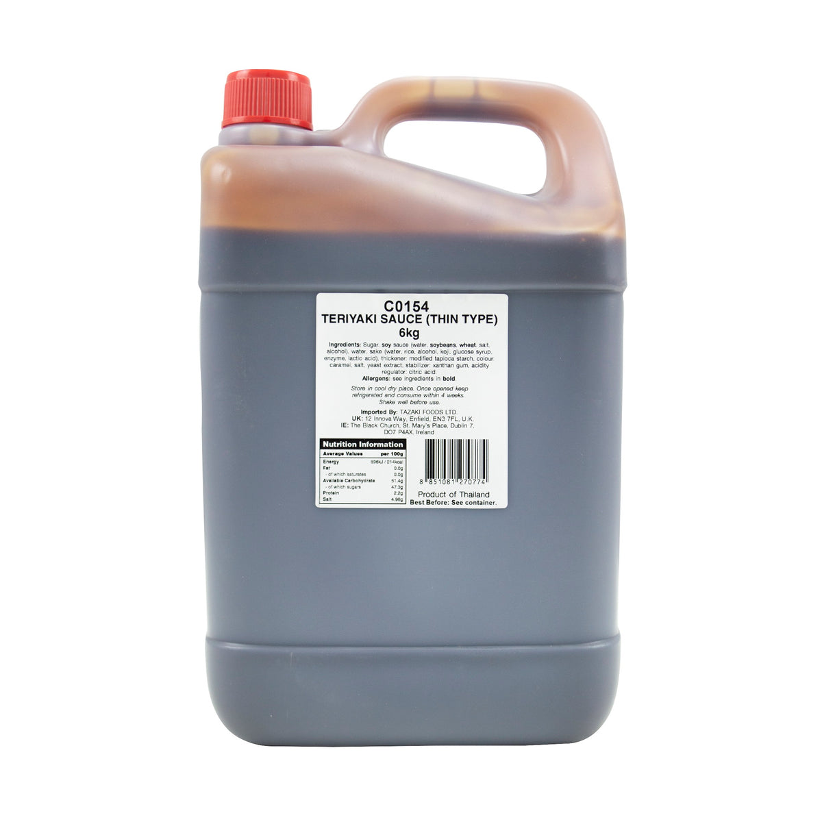 Teriyaki Sauce Thin Type 6kg 1