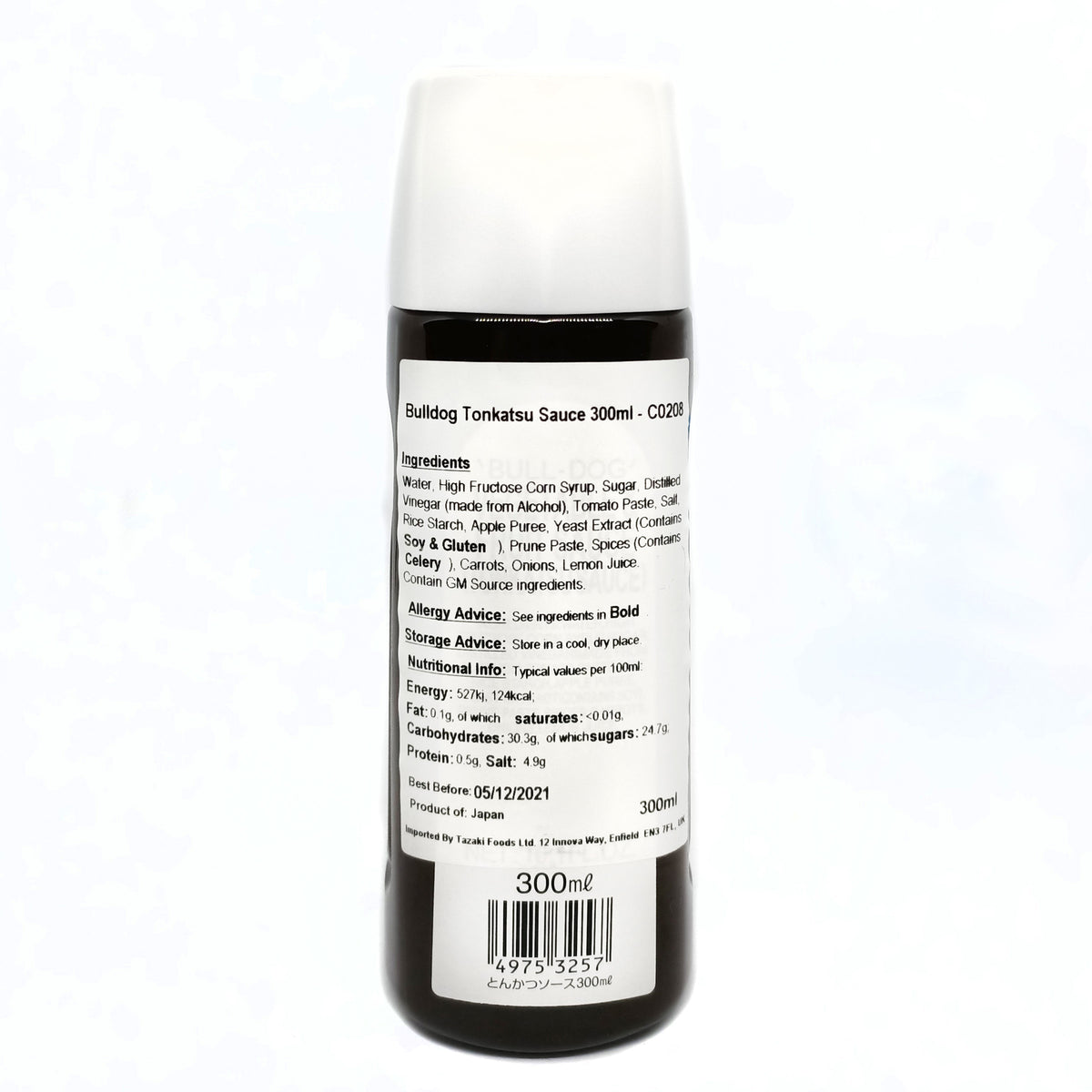 Bulldog Tonkatsu - Japanese Brown Sauce 300ml
