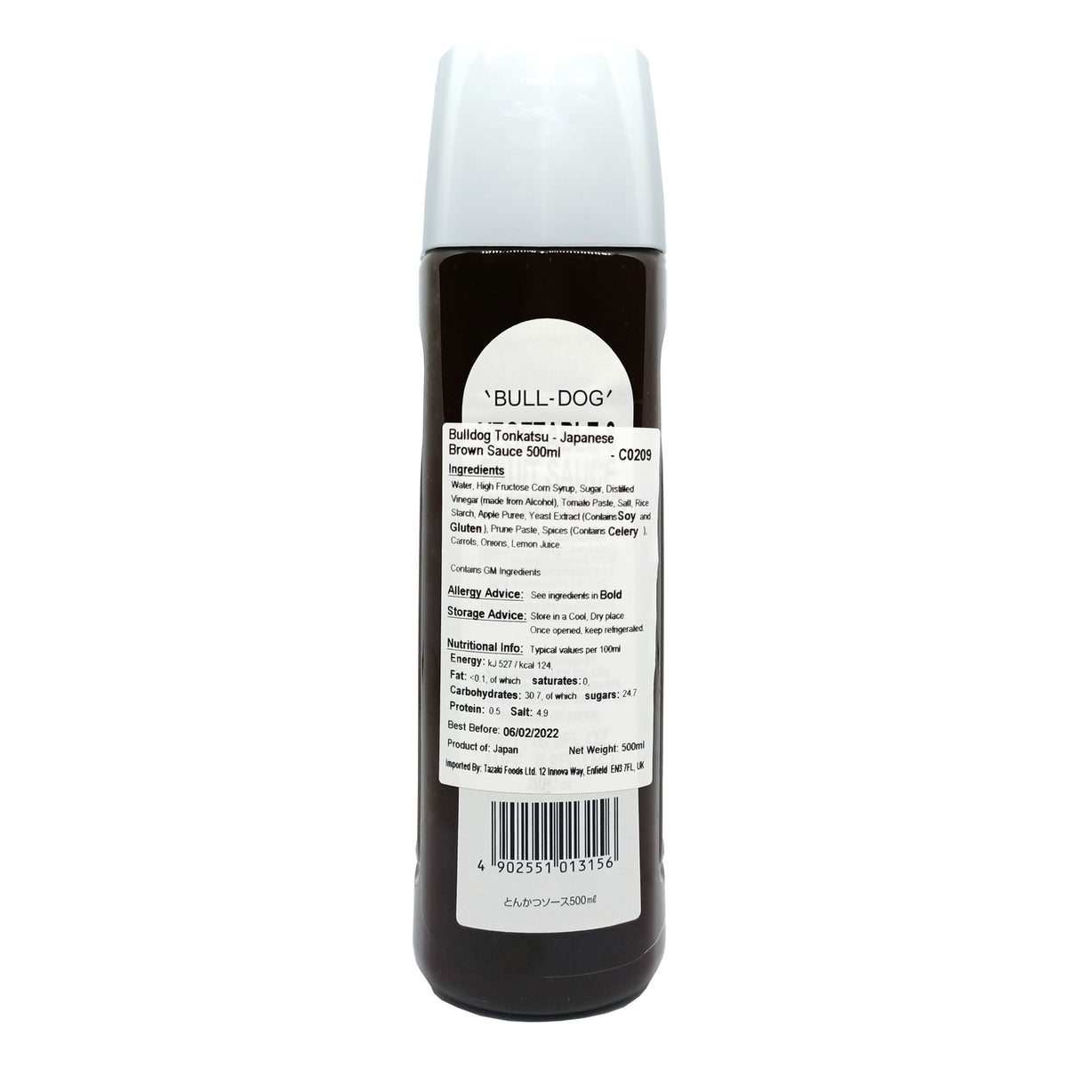 Bulldog Tonkatsu - Japanese Brown Sauce 500ml