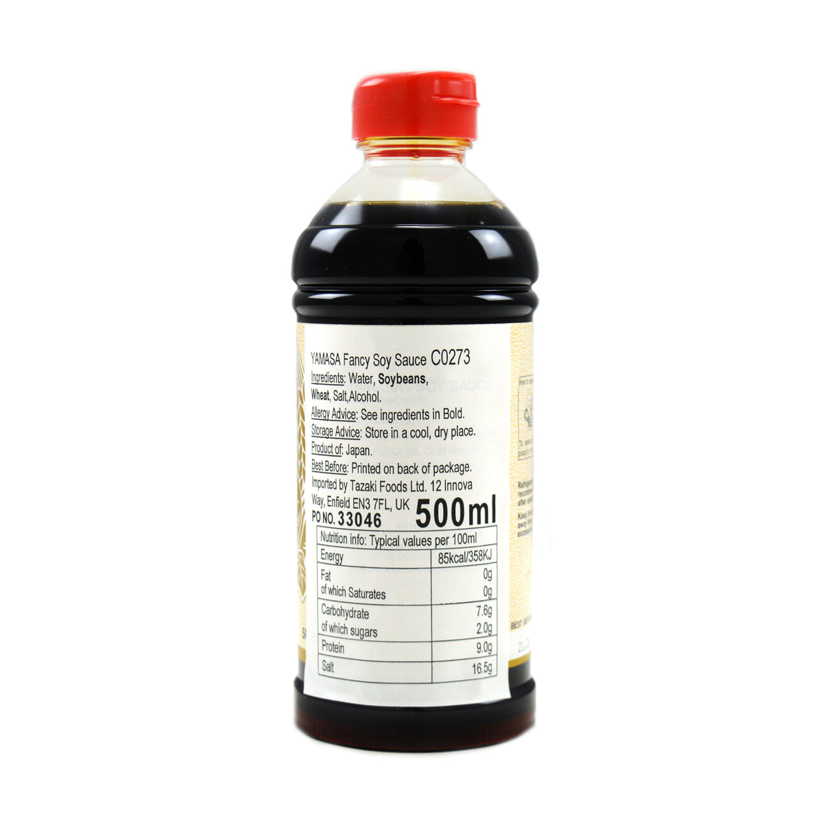 ヤマサ 濃口醤油 500ml