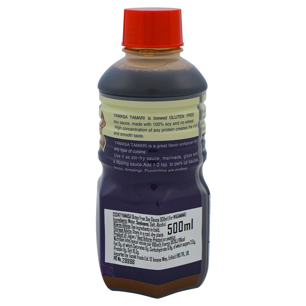 ヤマサ グルテンフリーしょうゆ 500ml  ＊賞味期限：2027年1月17日
