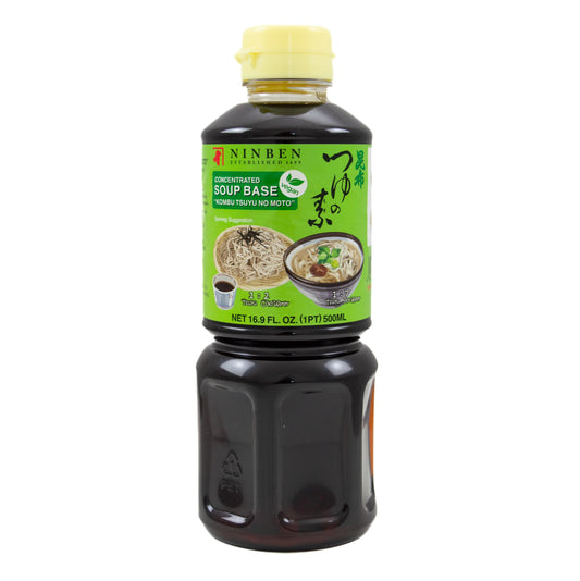 Ninben Kombu Tsuyuno Moto - Concentrated Kelp Soup Base 500ml *Best Before Date: 14/01/2027