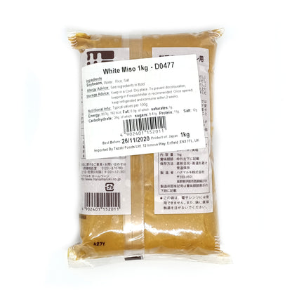 Hanamaruki Miso White 1kg  *Best Before Date: 06/01/2027