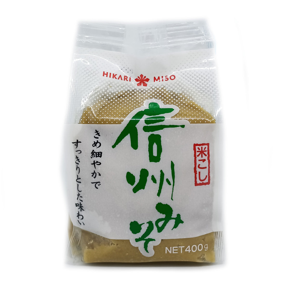 ひかり米こし信州みそ 400g