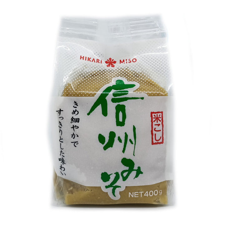 ひかり米こし信州みそ 400g
