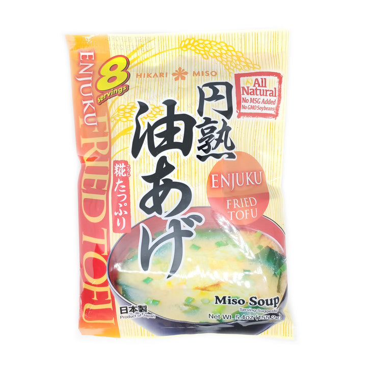 ひかり インスタント味噌汁 油揚げ 8杯分　＊賞味期限：2027年1月15日