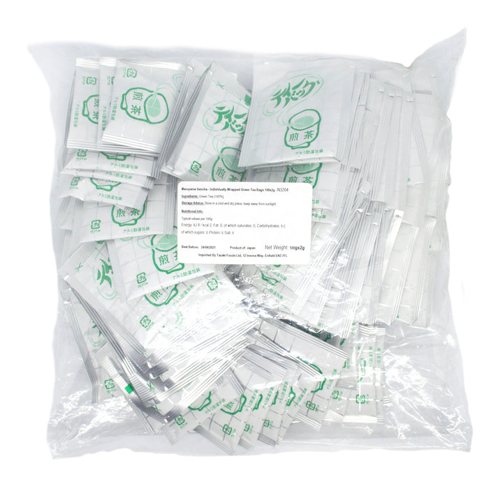 Maruyama Sencha - Individually Wrapped Green Teabags 100x2g