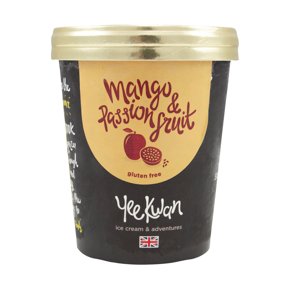 Yee Kwan マンゴ＆パッションフルーツ アイスクリーム 475ml　＊賞味期限：2026年11月26日