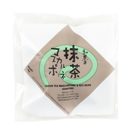 Wagashi 抹茶マスカルポーネどら焼き 75g