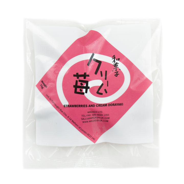 Wagashi Strawberries & Cream Dorayaki 75g