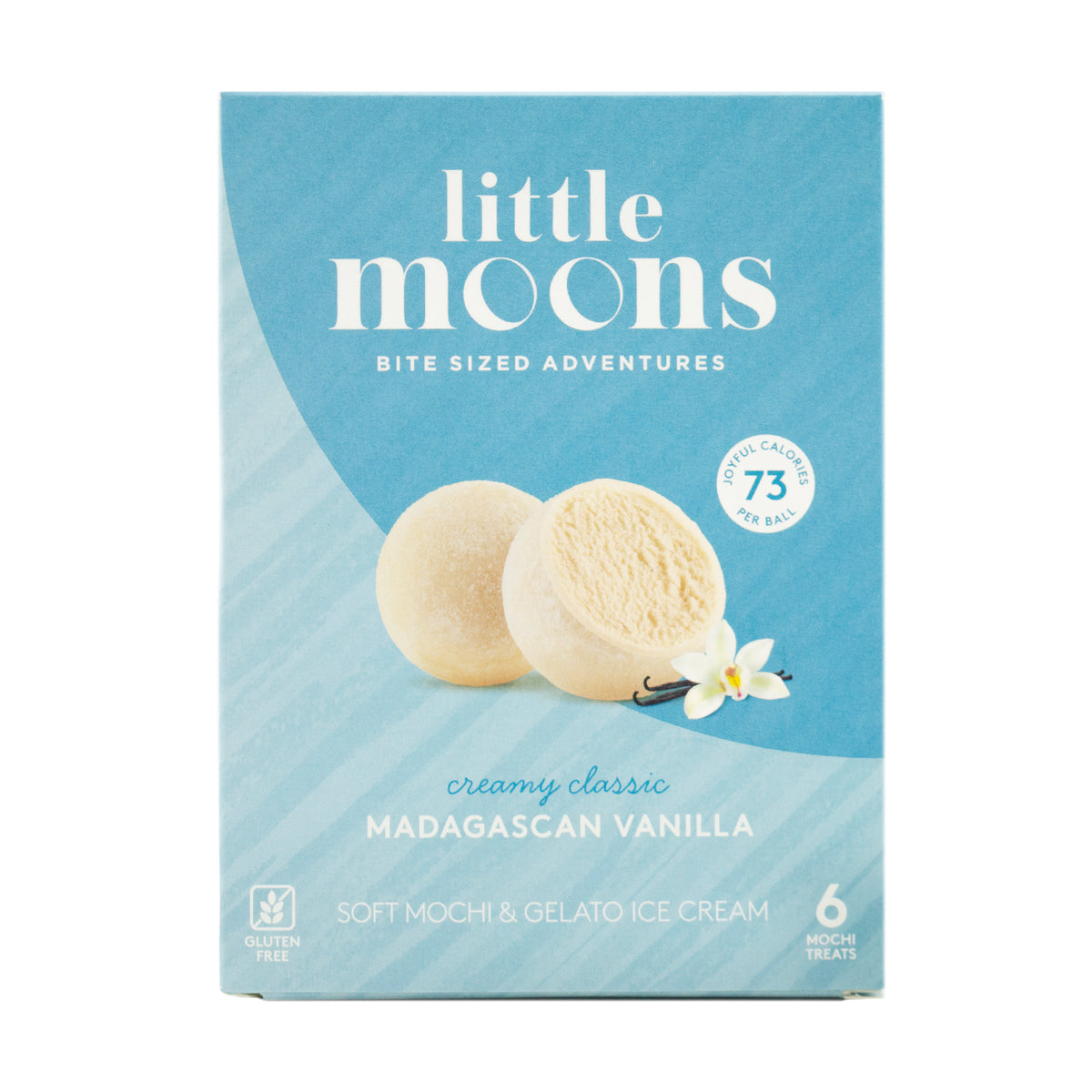 RETAIL Little Moons Vanilla Mochi Ice Cream 6pc