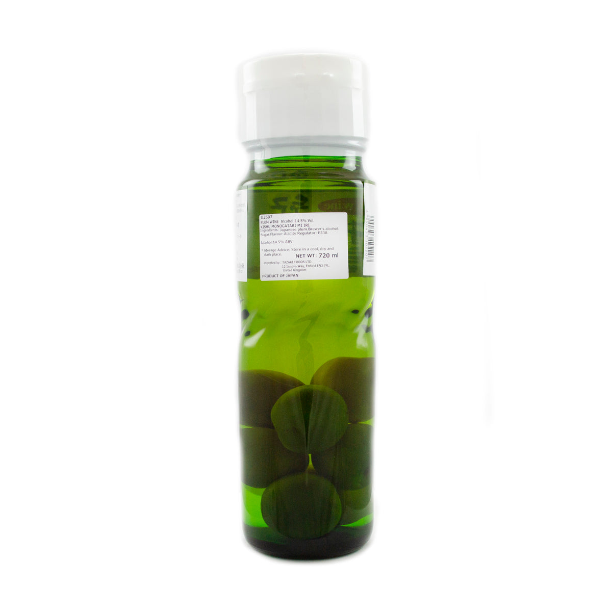 Kishu Monogatari Umeshu (Plum Wine) 720ml 14.5％