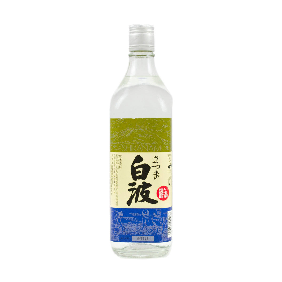 薩摩白波 - さつまいもスピリッツ 700ml 25%