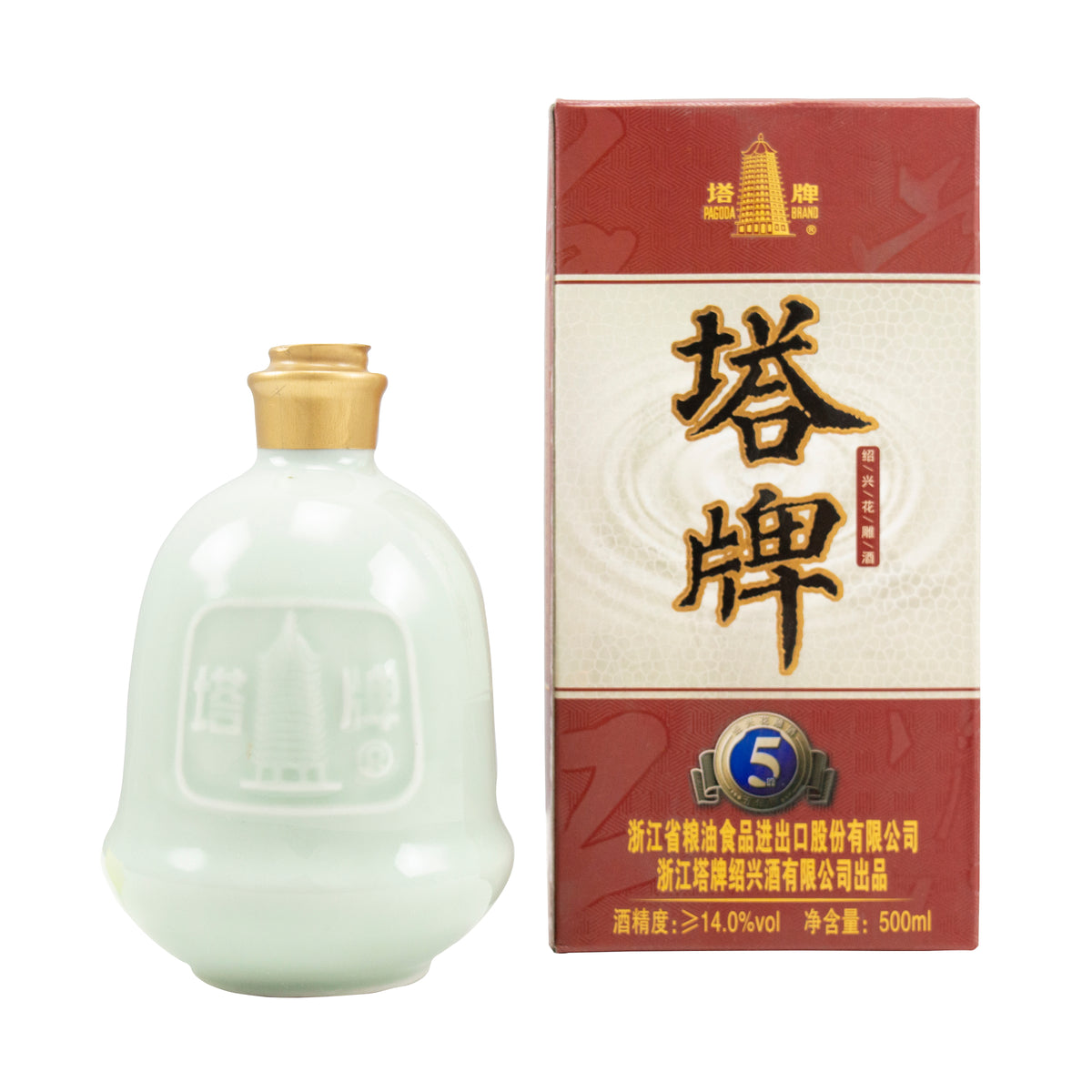 パゴダ トウハイ 紹興酒 5年熟成 500ml 16%