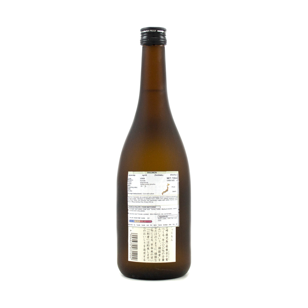 Takara Ikkomon Sweet Potato Shochu 720ml 25%