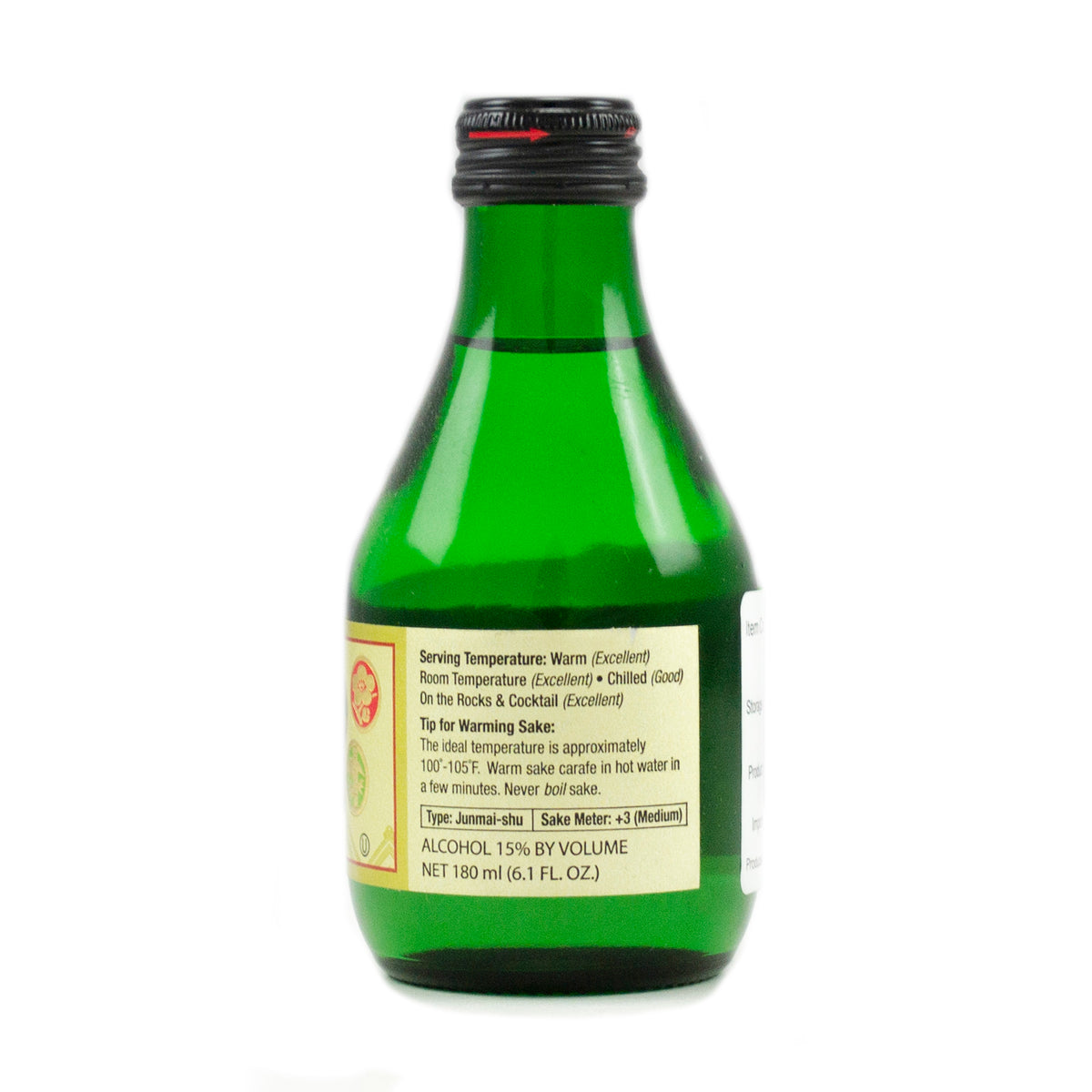 Shochikubai Classic Junmai Sake 180ml 15% 4