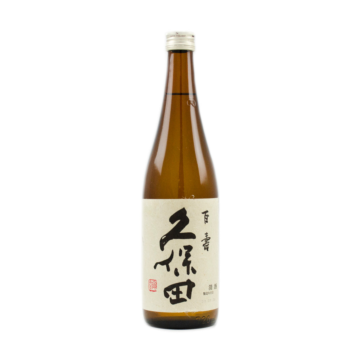 Kubota Hyakuju Honjozo Sake 720ml 15%