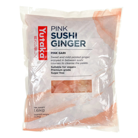 Yutaka Pink Sushi Ginger Pink Gari 1.6Kg