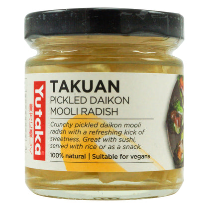 Yutaka TakuanÂ Pickled Daikon Mooli Radish 110g