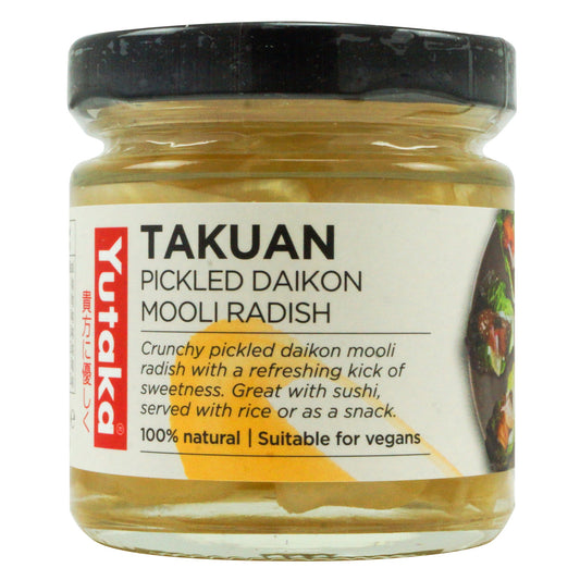Yutaka TakuanÂ Pickled Daikon Mooli Radish 110g