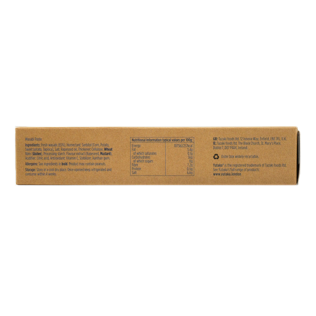 Yutaka Hon Wasabi Paste Premium Wasabi Paste 42g